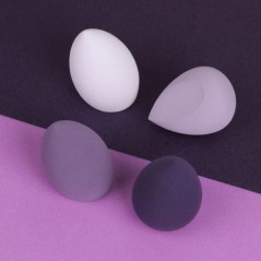 4 db Beauty Egg  kozmetikai puff smink szivacs párna alapozó púder szivacs szépségápolási eszköz női smink kiegészítők