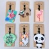 Travel Accessories Luggage Tag Creative Corgi &Cat Suitcase Fashion Style Silicon Portable Travel Label ID Addres Holder