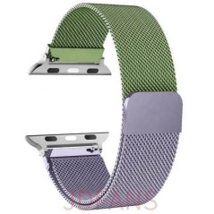 Milanese hurok Apple óraszíjhoz 44mm 40mm 45mm 41mm 38mm 42mm 49mm 45mm övkarkötő iWatch series 7 se 3 5 6 Ultra 8 szíj