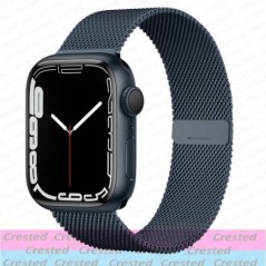 Mágneses hurkos szíj Apple óra szíjhoz 44mm 45mm 40mm 41mm 42mm 38mm karkötő correa iWatch series se 9 7 3 5 6 8 Ultra 2 49 mm