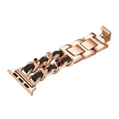 Kompatibilis: Apple Watch Band Ékszer karkötő fém szíj Bling iWatch szíjakhoz Series Ultra 8 7 6 5 4 3 2 1 SE