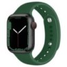 Szilikon Correa Apple Watch szíjhoz 44mm 45mm 40mm 49mm 41mm 38mm 42mm karkötő pulseira IWatch Series 7 6 3 SE 8 Ultra Strap