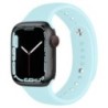 Szilikon Correa Apple Watch szíjhoz 44mm 45mm 40mm 49mm 41mm 38mm 42mm karkötő pulseira IWatch Series 7 6 3 SE 8 Ultra Strap