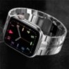 Luxus rozsdamentes acél szíj Apple Watch Ultra 2 Band 49mm 45mm 44mm 42mm iwatch Series 9 8 7 6 5 SE fém link karkötőhöz