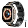 Luxus rozsdamentes acél szíj Apple Watch Ultra 2 Band 49mm 45mm 44mm 42mm iwatch Series 9 8 7 6 5 SE fém link karkötőhöz