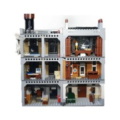 76108 Moc Bricks Blocks Sanctum Sanctorum Model Moduláris Építőkészlet, Film Gyűjthető Barkácsjátékok Fiúknak Ajándék, 5 Minifig