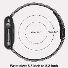 Rozsdamentes acél szíj Apple óra szíjhoz 49mm 42mm 44mm fém karkötő iWatch Ultra Series 8 7 6 SE 5 4 3 for Women 45mm 41mm