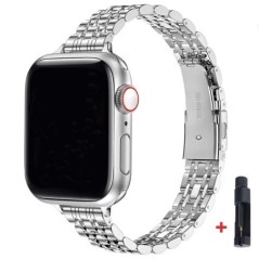 Rozsdamentes acél szíj Apple óra szíjhoz 49mm 42mm 44mm fém karkötő iWatch Ultra Series 8 7 6 SE 5 4 3 for Women 45mm 41mm