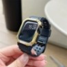 Korea Sport átlátszó szíj + tok Apple Watch 7 6 SE 5 4 3 átlátszó szilikon szíjhoz iWatch 41mm 45mm 38mm 40mm 44mm 42mm correáho