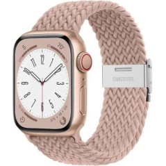 Szíj Apple karórához Ultra pánt 49mm 45mm 44mm 40mm 41mm 42mm 40 45 mm Fonott solo loop correa karkötő sorozat 8 7 3 5 se 6 4