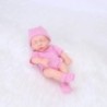 20 cm-es Reborn Dolls Szilikon Vinyl baba Lányoknak Aranyos Mini Bebe Baba Baba Reborn Toys Vízálló vinil baba Lányoknak Ajándék