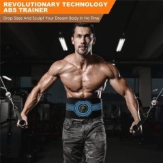 EMS izomstimulátor hasi tonizáló öv hasizom toner otthoni edzőterem fitnesz edzés Test karcsú has derék kar láb láb fogyás