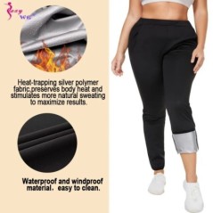 SEXYWG szauna szett nőknek fogyókúra öltöny izzadság felső nadrág Fitness dzseki leggings Thermo hosszú ujjú nadrág Body Shaper 