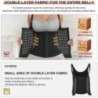 Sweat Waist Trainer mellény Karcsúsító fűző fogyáshoz Body Shaper Szauna öltöny Kompressziós ing Hasöv Felső Alakformáló Ruha