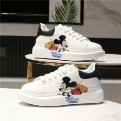 Disney Mickey Mouse fehér cipők 2023 lányok fiúk tornacipők divat alkalmi cipők platform cipők pár futócipők korcsolyacipők