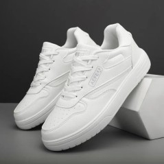 YRZL White Shoes Hétköznapi cipők férfiaknak Kényelmes fehér tornacipők Könnyű járó női cipők Tenis Masculino Plus 36-47 méret