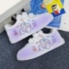 Disney Lilo & Stitch Print Sport Shoes Kids Tennis Shoes 2023 New Children White Shoes Casual Sneakers Cartoon StellaLou Shoes