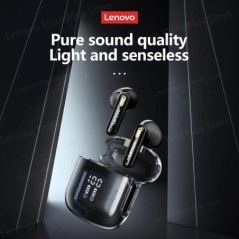 Lenovo LP6 Pro Bluetooth 5.3 fülhallgató TWS sportfejhallgató vezeték nélküli fülhallgató kettős HD mikrofonos fejhallgató LED k