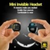 SK Mini fejhallgató 5.3 vezeték nélküli bluetooth headset kis fülhallgató alvás munka sport láthatatlan HD HIFI basszus hangminő