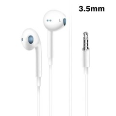 Vezetékes fülhallgató 3,5 mm-es C típusú fülbe helyezhető mikrofonos fejhallgatóval Xiaomi Huawei Samsung Oneplushoz iphone ios 