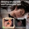 Invisible Sleep vezeték nélküli fülhallgató TWS Bluetooth 5.3 fejhallgató rejtett fülhallgató IPX5 vízálló zajcsökkentő sport fe