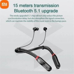 Xiaomi I35 200 órás játék vezeték nélküli fülhallgató Bluetooth fejhallgató nyakpánt 5.1 fejhallgató mikrofonnal sztereó fülhall