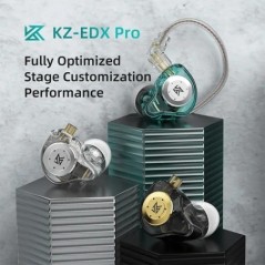 KZ EDX PRO dinamikus fülhallgató HIFI basszus fülhallgató fülhallgató sportzajszűrő fejhallgató