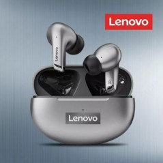 100%-ban eredeti Lenovo LP5 vezeték nélküli Bluetooth fülhallgató HiFi zenei fülhallgató mikrofonos fejhallgatóval Sport vízálló