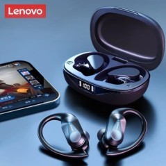 Lenovo LP75 Bluetooth 5.3 fülhallgató TWS vezeték nélküli sport fejhallgató LED digitális kijelző HiFi sztereó zajcsökkentő játé