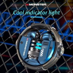 Monster XKT10 Bluetooth fülhallgató vezeték nélküli fejhallgató játékos fejhallgató vízálló TWS zajcsökkentés mikrofonnal sport 