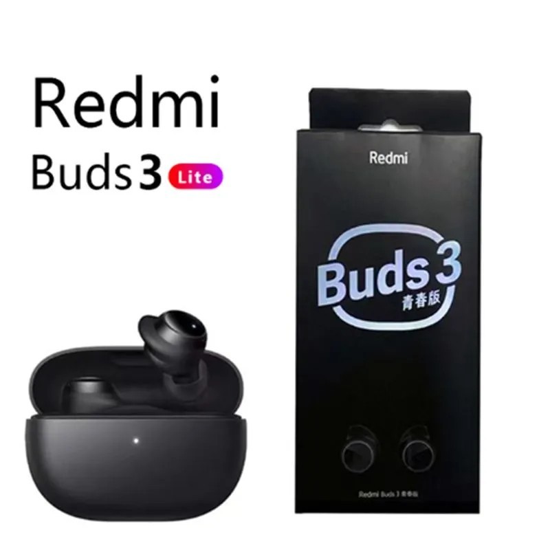 XIAOMI Redmi Buds 3 Lite TWS Bluetooth 5.2 fülhallgató IP54 18 óra akkumulátor-élettartam Mi Ture vezeték nélküli fülhallgató Yo