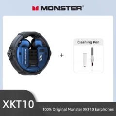 Monster XKT10 Bluetooth fülhallgató vezeték nélküli fejhallgató játékos fejhallgató vízálló TWS zajcsökkentés mikrofonnal sport 