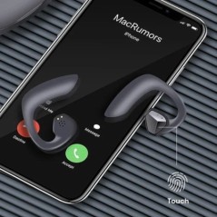 Xiaomi Air Conduction Bluetooth fülhallgató fülhorgok Sport vízálló vezeték nélküli fülhallgatók LED kijelzőhöz HiFi sztereó fej