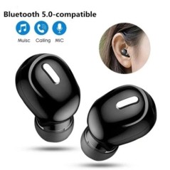 X9 vezeték nélküli fejhallgató Bluetooth 5.0 fülhallgató mikrofonnal egy fülbe helyezhető sport vízálló TWS fülhallgató Bluetoot