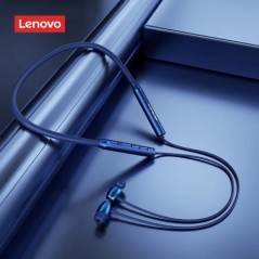 Eredeti Lenovo HE05X Bluetooth fülhallgató fülhallgató vízálló füldugók HIFI hang mágneses nyakpánt fejhallgató sport fejhallgat