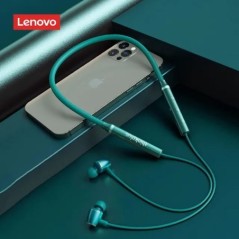 Eredeti Lenovo HE05X Bluetooth fülhallgató fülhallgató vízálló füldugók HIFI hang mágneses nyakpánt fejhallgató sport fejhallgat