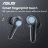 Asus Airpro3 vezeték nélküli Bluetooth fejhallgató ANC aktív zajcsökkentéssel, fülbe helyezhető, kiváló hangminőség hosszú ideig