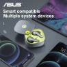 Asus Airpro3 vezeték nélküli Bluetooth fejhallgató ANC aktív zajcsökkentéssel, fülbe helyezhető, kiváló hangminőség hosszú ideig