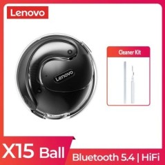 Lenovo X15 pro Bluetooth 5.4 fülhallgató Thinkplus X15 sport vezeték nélküli fejhallgató zajcsökkentő HD hívás fülhallgató mikro