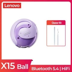 Lenovo X15 pro Bluetooth 5.4 fülhallgató Thinkplus X15 sport vezeték nélküli fejhallgató zajcsökkentő HD hívás fülhallgató mikro