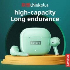 Eredeti Lenovo LP40 Pro TWS fülhallgató vezeték nélküli Bluetooth 5.1 sportzajcsökkentő fejhallgató Touch Control 250mAH fülhall