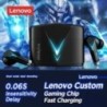 Eredeti Lenovo LP6 TWS vezeték nélküli Bluetooth fülhallgató játék fülhallgató HIFI zenei fejhallgató zajszűrő kettős üzemmódú f