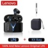 Eredeti Lenovo LP6 TWS vezeték nélküli Bluetooth fülhallgató játék fülhallgató HIFI zenei fejhallgató zajszűrő kettős üzemmódú f