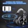 Oneodio vezetékes Gaming Headset Gamer 3,5 mm-es fülre helyezhető játékfejhallgató levehető mikrofonnal PC számítógéphez PS4 Xbo