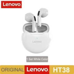 Új eredeti Lenovo HT38 TWS fülhallgató vezeték nélküli Bluetooth 5.0 HiFi sportzajcsökkentő fejhallgató érintőképernyős fülhallg