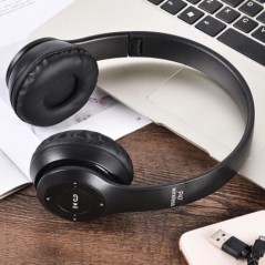 Bluetooth 5.0 vezeték nélküli fejhallgató összecsukható HIFI sztereó basszus fülhallgató gyerek lány sisak ajándék mikrofon USB 