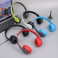 P47 vezeték nélküli fejhallgató Bluetooth 5.0 fülhallgató BASS HIFI sztereó fejhallgató 78 ms alacsony késleltetés zenei játékok