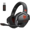 NUBWO G06 Gaming Headset PS5, PS4, XBOX, PC, Mac, 2,4 GHz ultra-alacsony késleltetésű zajszűrős Bluetooth fejhallgató mikrofonna