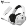 NUBWO G06 Gaming Headset PS5, PS4, XBOX, PC, Mac, 2,4 GHz ultra-alacsony késleltetésű zajszűrős Bluetooth fejhallgató mikrofonna