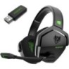 NUBWO G06 Gaming Headset PS5, PS4, XBOX, PC, Mac, 2,4 GHz ultra-alacsony késleltetésű zajszűrős Bluetooth fejhallgató mikrofonna